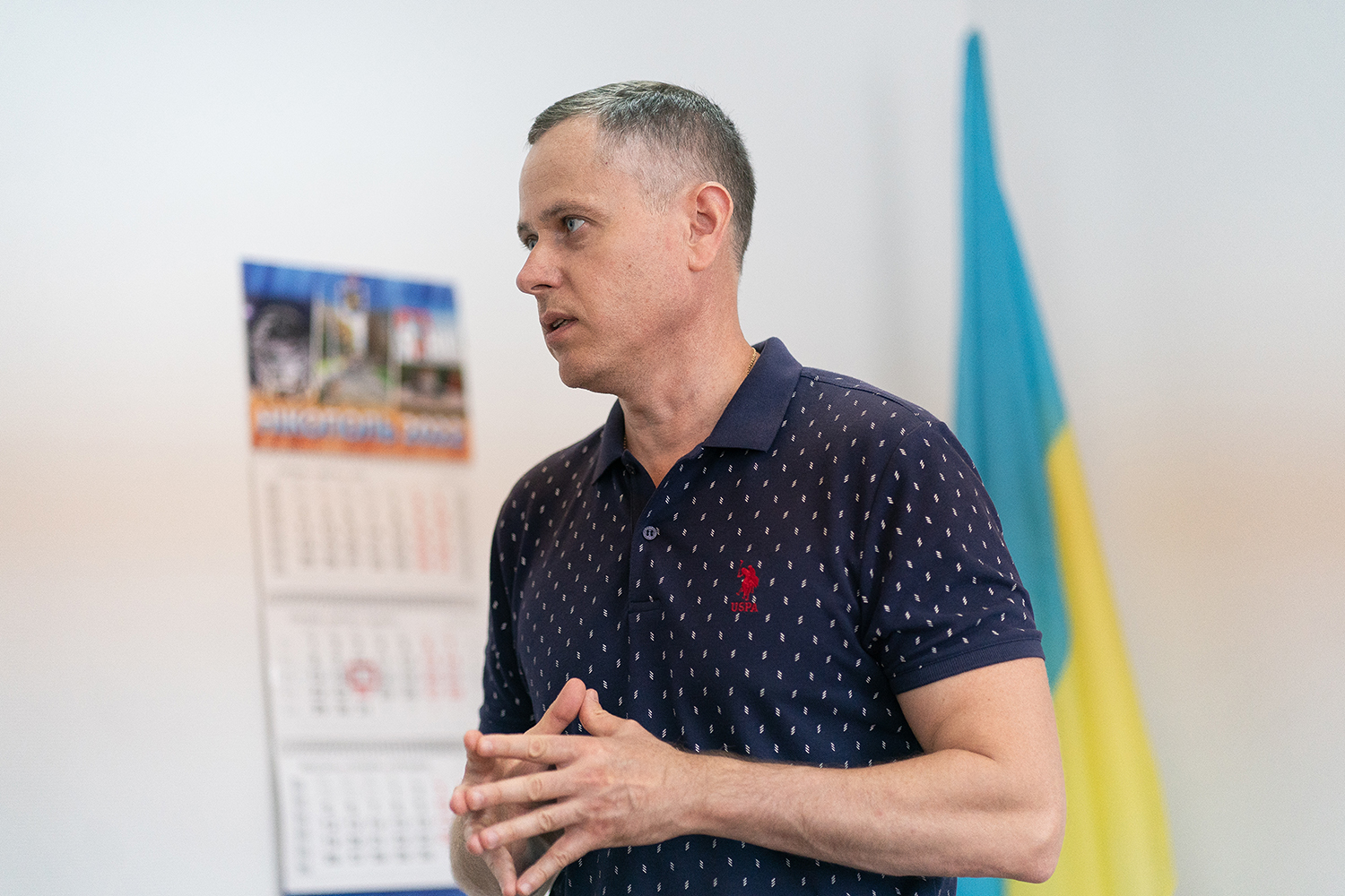 Oleksandr Sayuk, alcalde de la ciudad ucraniana de Nikopol