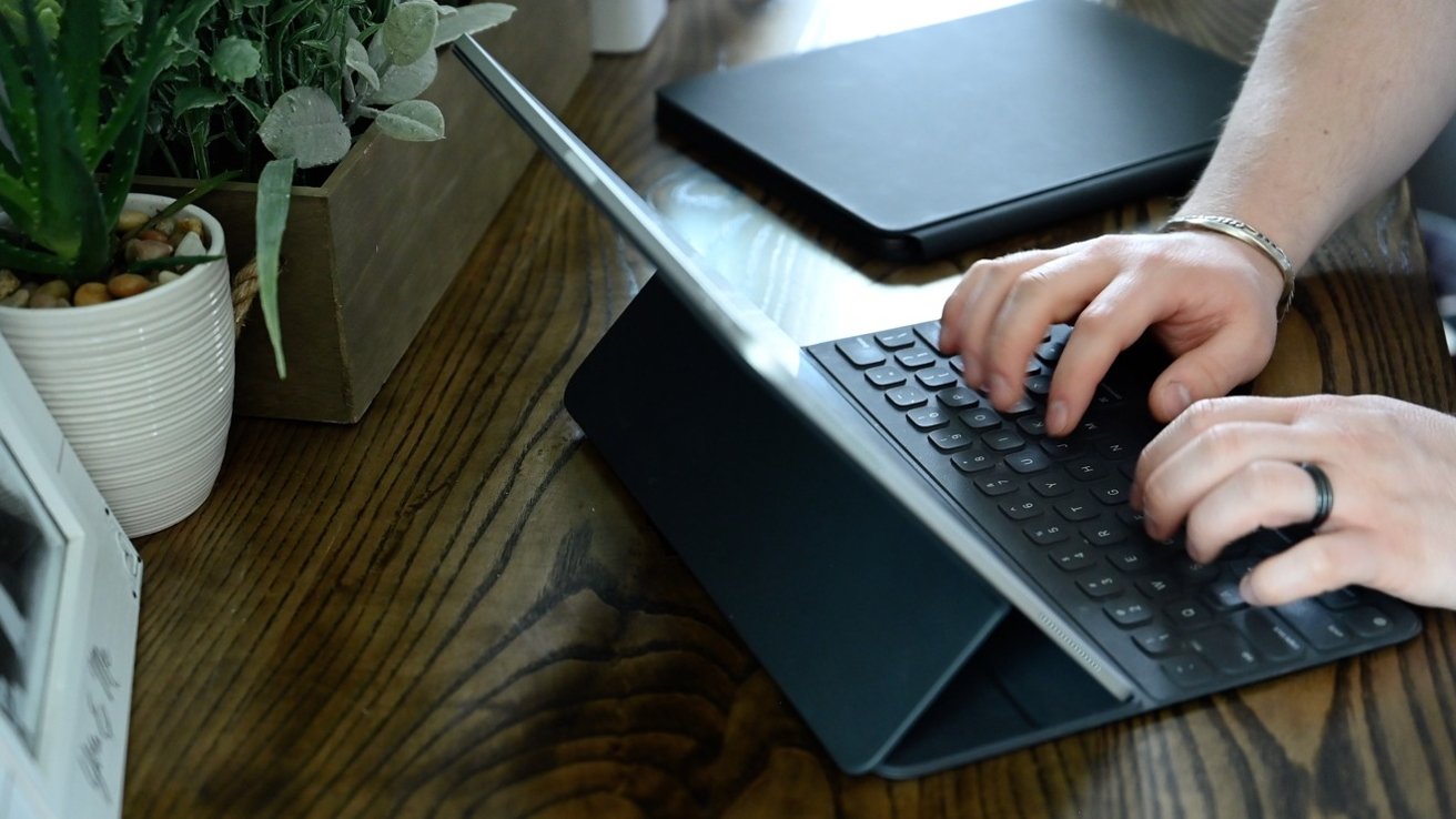 Escribir en el Smart Keyboard Folio