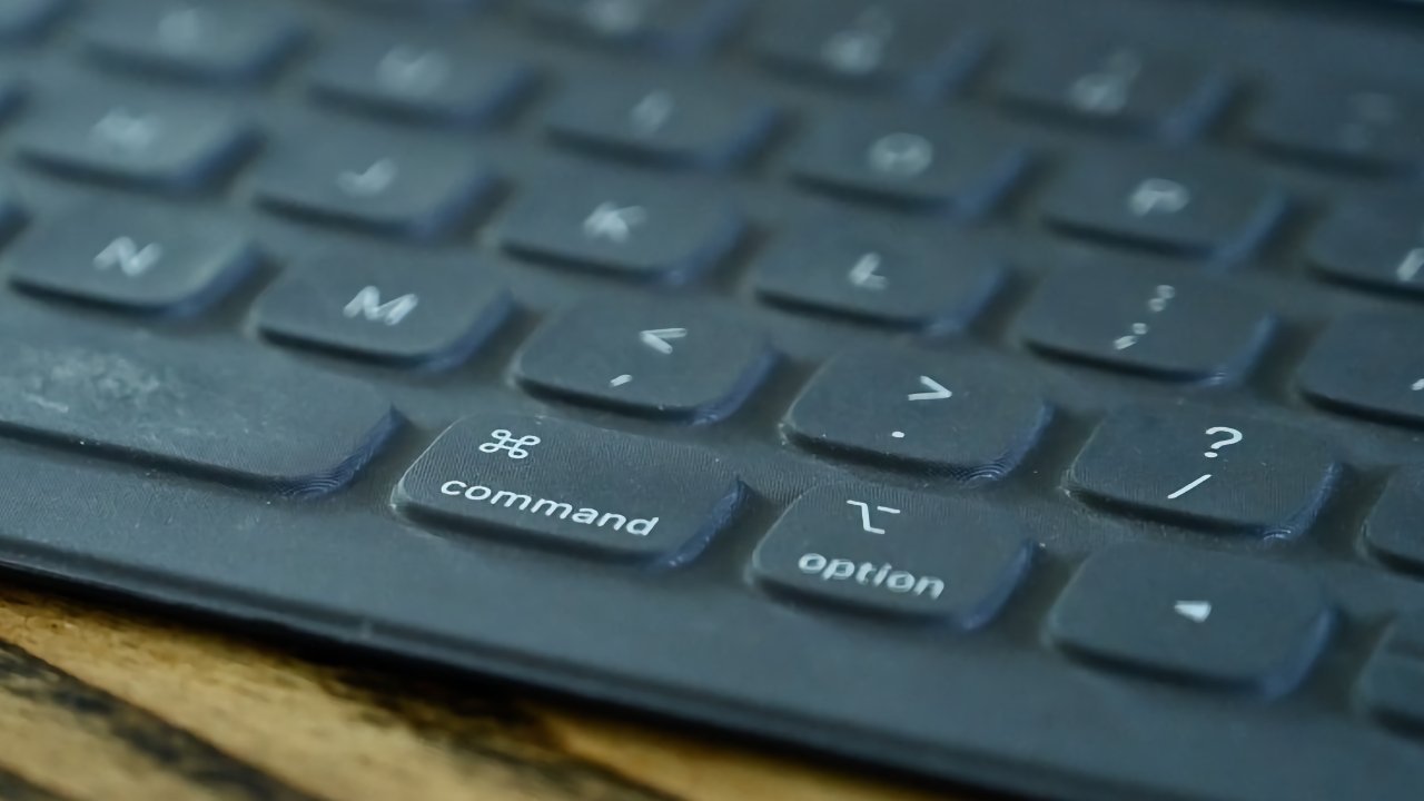 El teclado inteligente de Apple no incluye retroiluminación