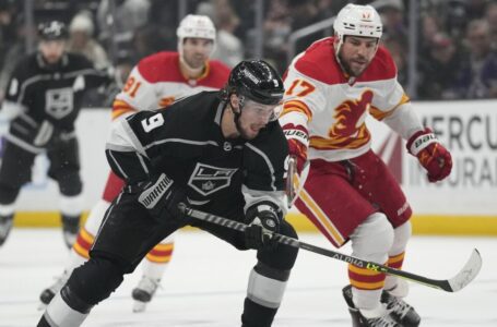 Adrian Kempe marca en la prórroga y los Kings ganan a los Flames