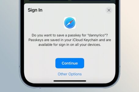 Cómo utilizar Passkeys en lugar de contraseñas en iOS 16