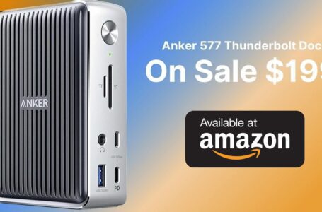Ofertas: Anker 577 Thunderbolt Docking Station 13-en-1 está ahora a sólo $ 199