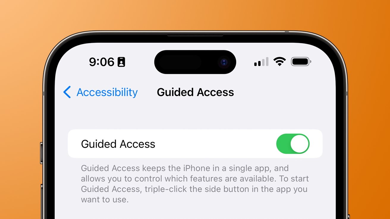 Activar el acceso guiado bloqueará tu dispositivo a una sola app