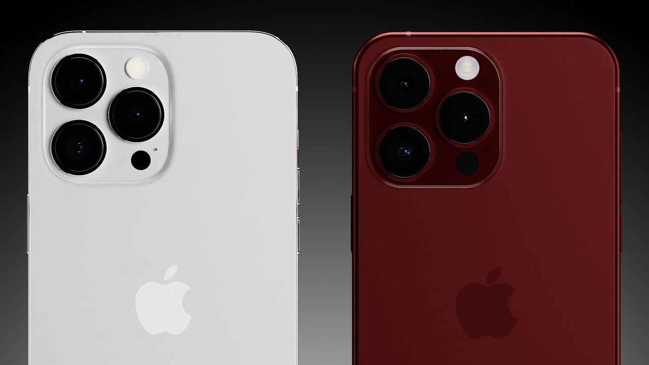 El iPhone 14 Pro Max (izquierda) podría ser sustituido por el iPhone 15 Ultra (derecha)