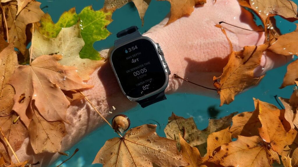 El Apple Watch Ultra puede comprobar su resistencia al agua, con un truco