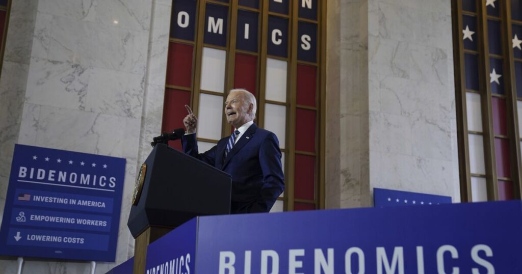 La ‘bidenomía’ no es la clave para la reelección del presidente Biden