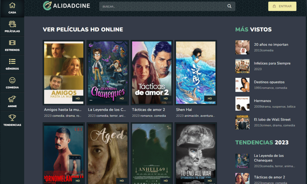 Ver peliculas Online Gratis en HD | Calidad Cine