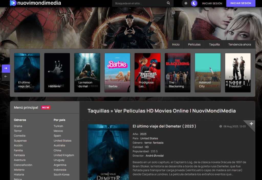 Ver Películas HD Movies Online | nuovimondimedia.com